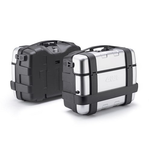 GIVI TREKKER 33L PANNIERS SILVER (PAIR) MONOKEY