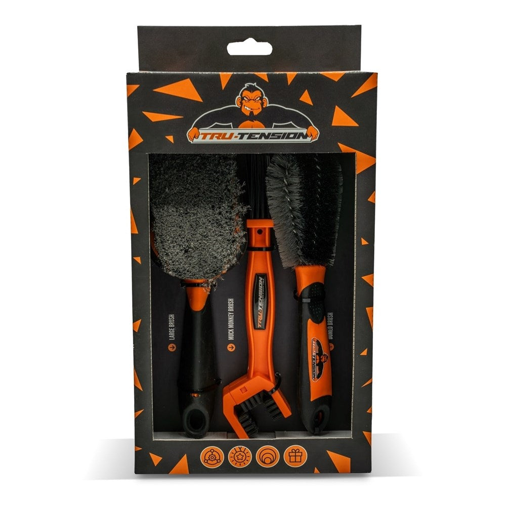 TRU-TENSION PREMIUM MOTORCYCLE BRUSH CLEANING KIT (8 TO A BOX)