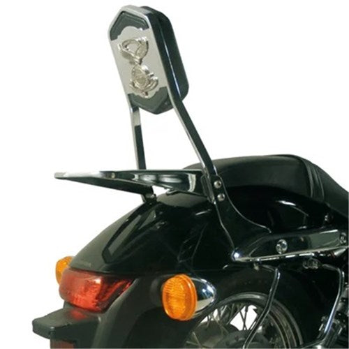 GIVI BACKREST WITH DETACHABLE RACK - HONDA VT750C2 07-  [ONC01]