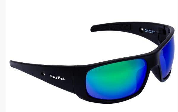UGLY FISH MAXX RIDERZ SUNGLASSES - GREEN LENSES