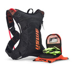 USWE RAW 3L DIRT BIKING HYDRATION PACK BLK/FACTORY ORG (MOTO HYDRO)