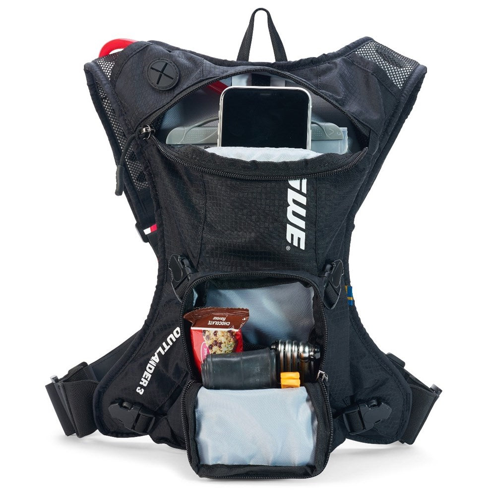 USWE OUTLANDER 3L XS HYDRATION PACK CARBON BLK