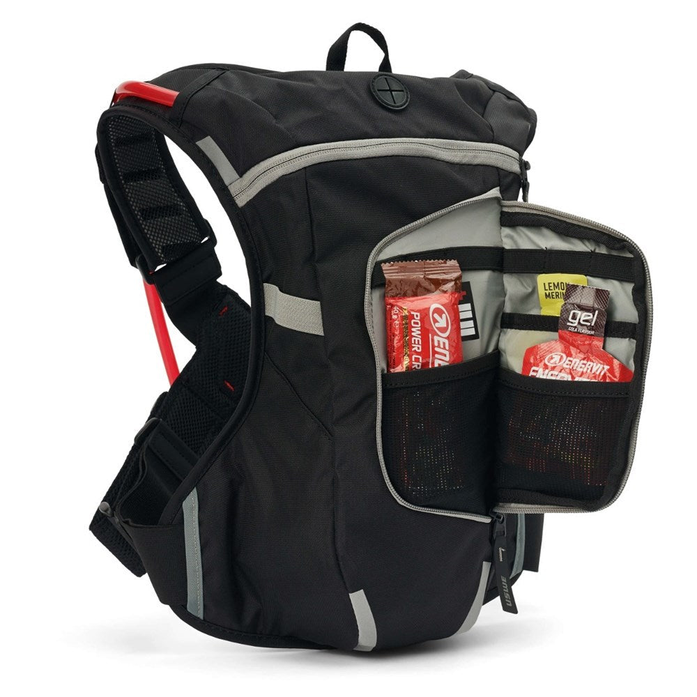 USWE RAW 4L DIRT BIKING HYDRATION PACK BLK/GRY (MOTO HYDRO)