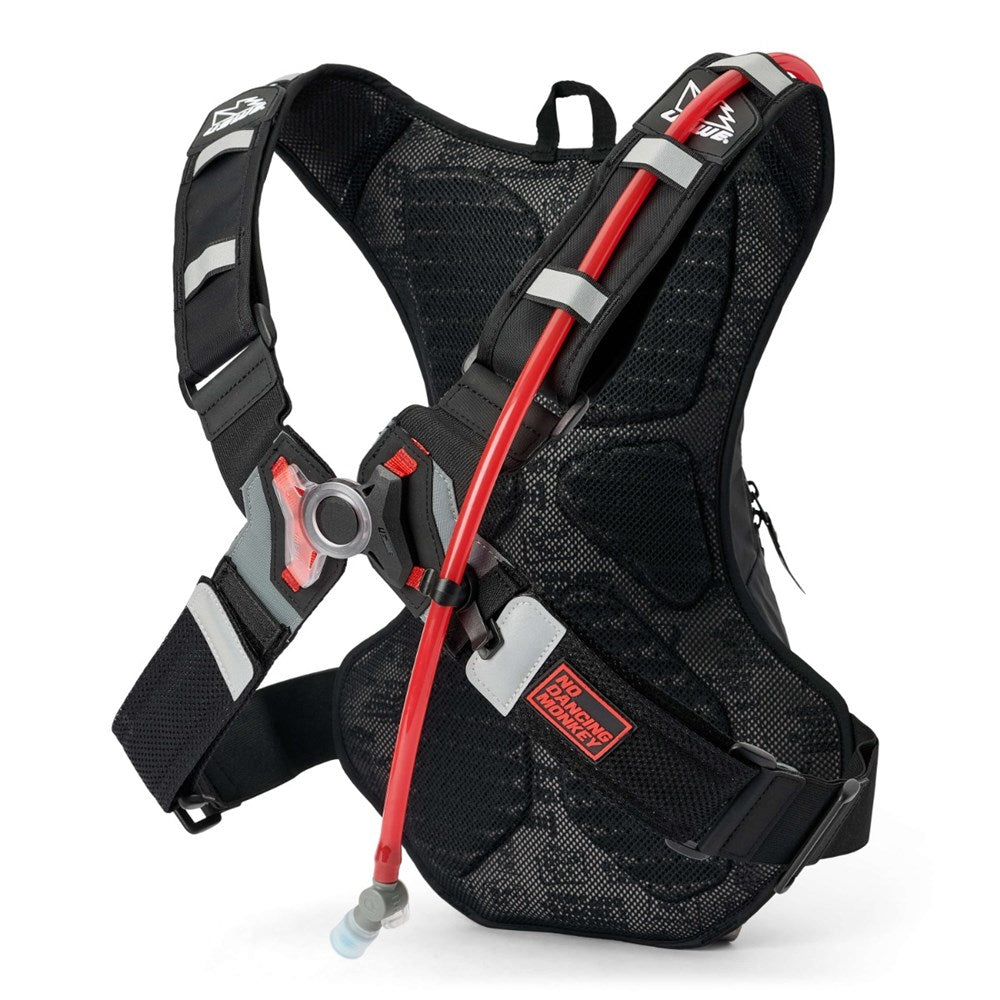 USWE RAW 8L ADVENTURE FIT DIRT BIKING HYDRATION PACK BLK