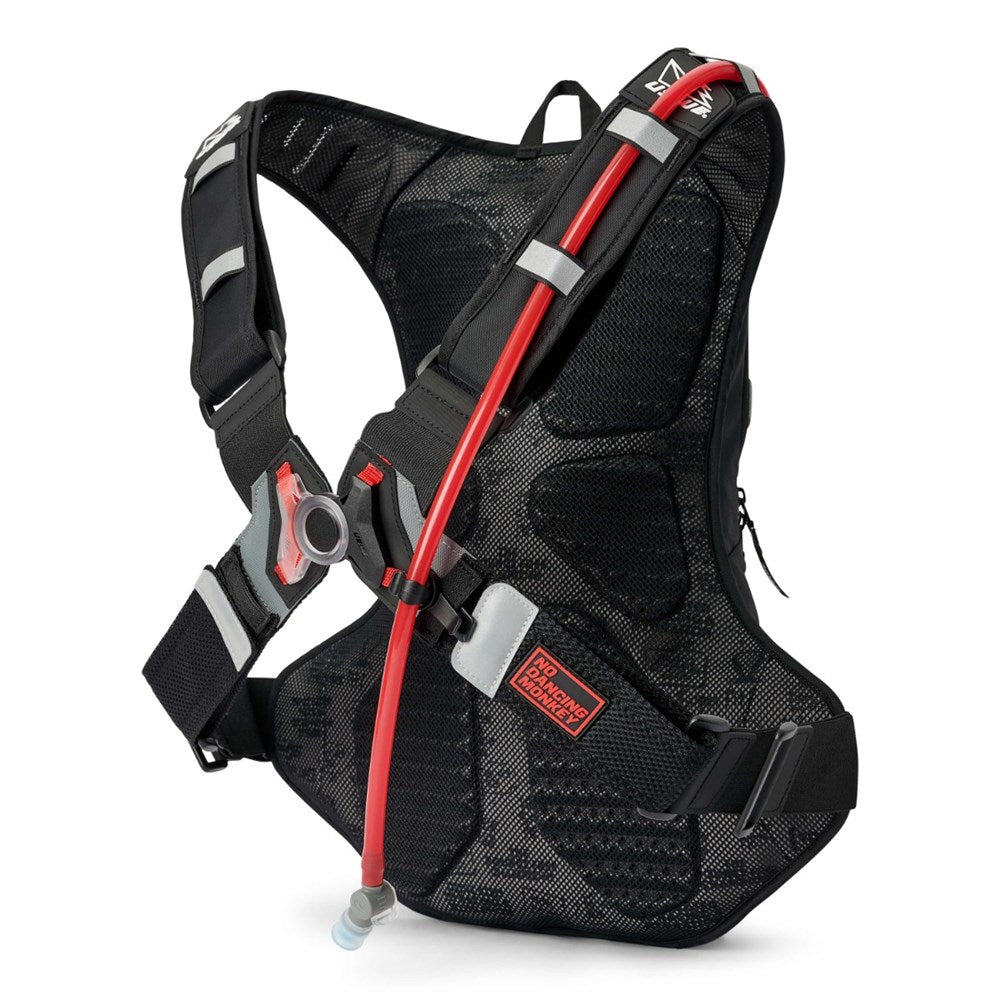 USWE RAW 12L ADVENTURE FIT DIRT BIKING HYDRATION PACK BLK