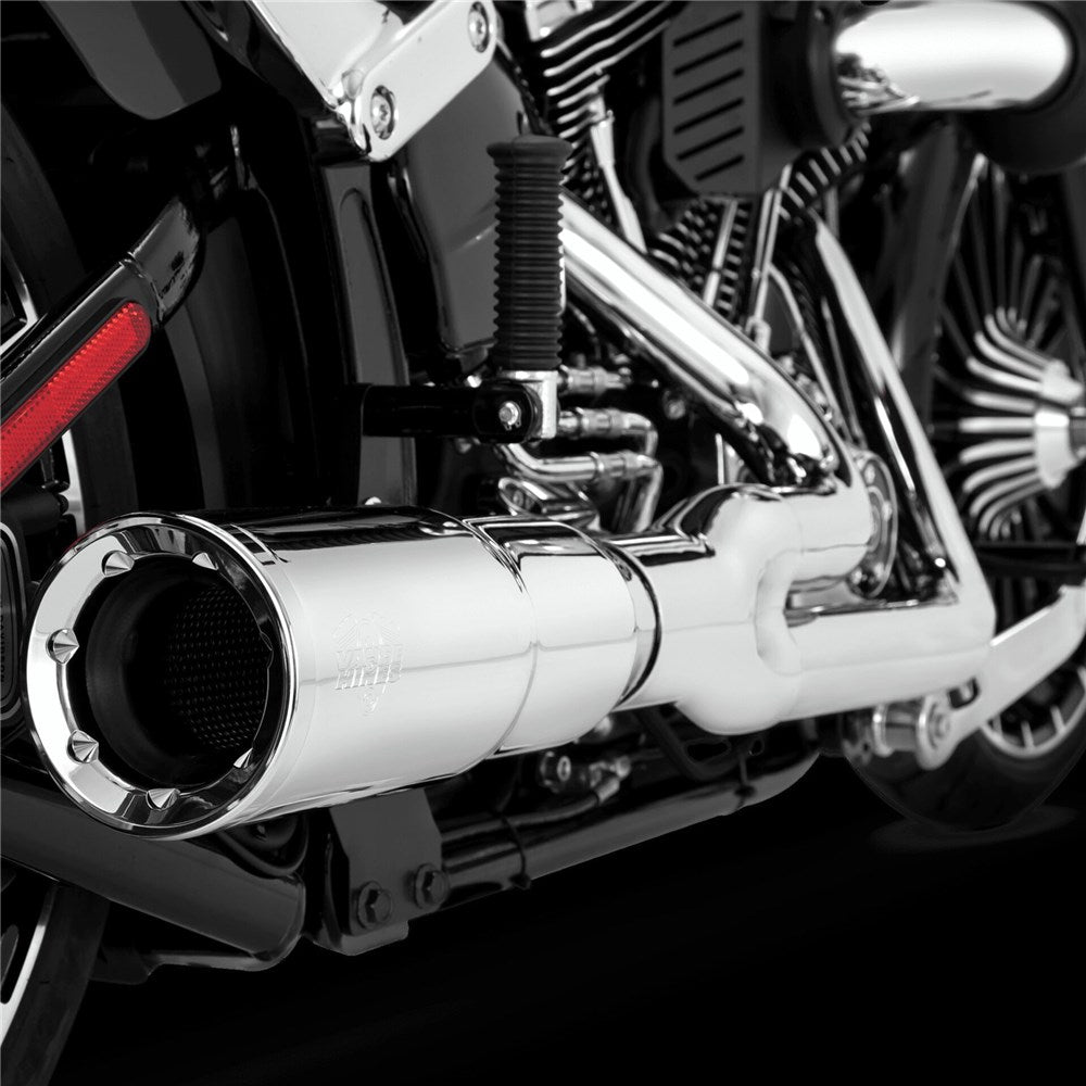 V&H HI-OUTPUT 2-1 SHORT BREAKOUT 13-17 08-11 ROCKER & 2009 CVO SOFTAIL [ONC01]