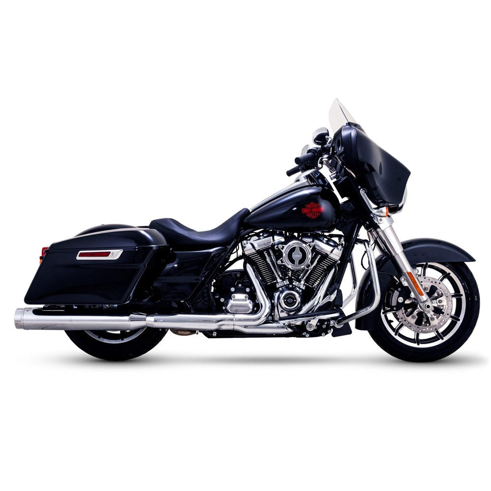 V&H TORQUER 450 SLIP-ONS CHROME TOURING 17-24