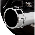 V&H TORQUER 450 SLIP-ONS CHROME TOURING 17-24