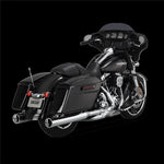 V&H MONSTER ROUND SLIP-ONS CHROME TOURING 17-22