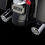 V&H MONSTER ROUND SLIP-ONS CHROME TOURING 17-22