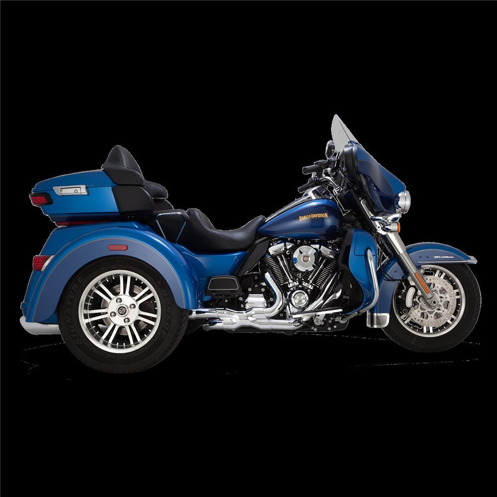 V&H TRIKE ADAPTER KIT CHROME 17-22