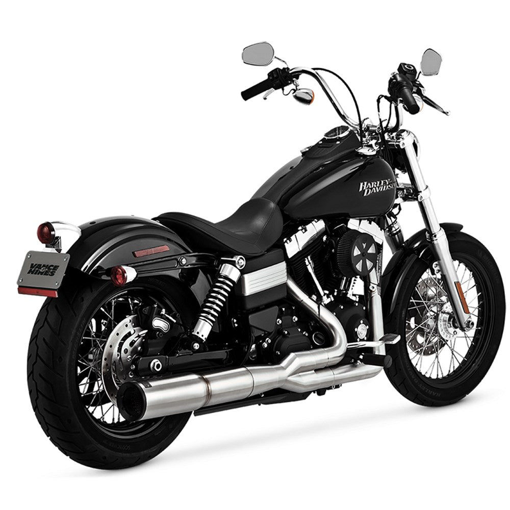 V&H STAINLESS HI-OUTPUT 2-1 DYNA 06-17 (EXCL SWITCHBACK) [ONC01] 
