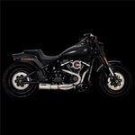 V&H HI-OUTPUT 2-1 STAINLESS STEEL SOFTAIL 18-21 (FITS FXFB/FXBB/FLSL/FLDE/FXLR) (WILL BECOME V27331) [ONC01] 