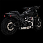 V&H HI-OUTPUT 2-1 STAINLESS STEEL SOFTAIL 18-21 (FITS FXFB/FXBB/FLSL/FLDE/FXLR) (WILL BECOME V27331) [ONC01]