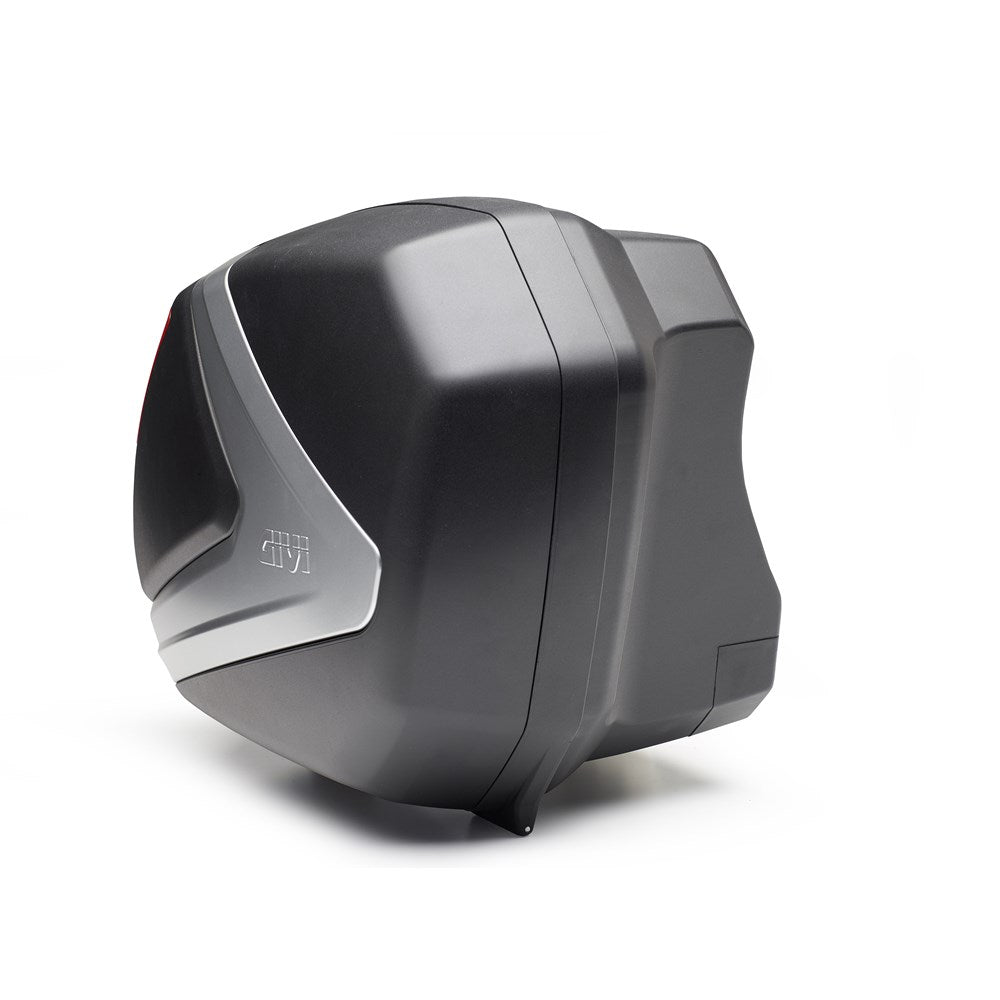 GIVI SIDE CASES (PAIR) 37L EACH BLACK/RED/SILVER (FOR USE ONLY WITH PLX/PLXR FRAMES)
