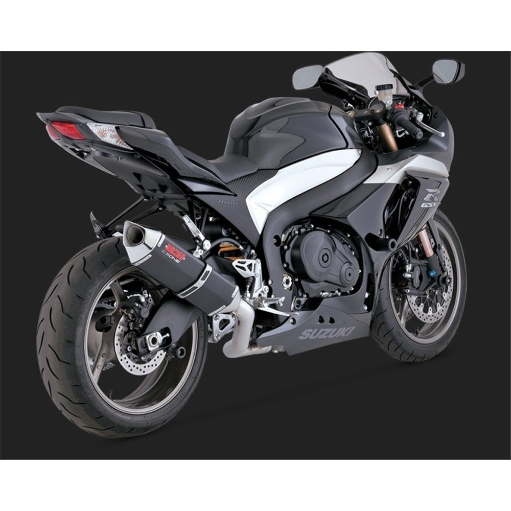 V & H CS1 SLIP ON BLK SUZUKI GSXR1000 09-11 [ONC01] 