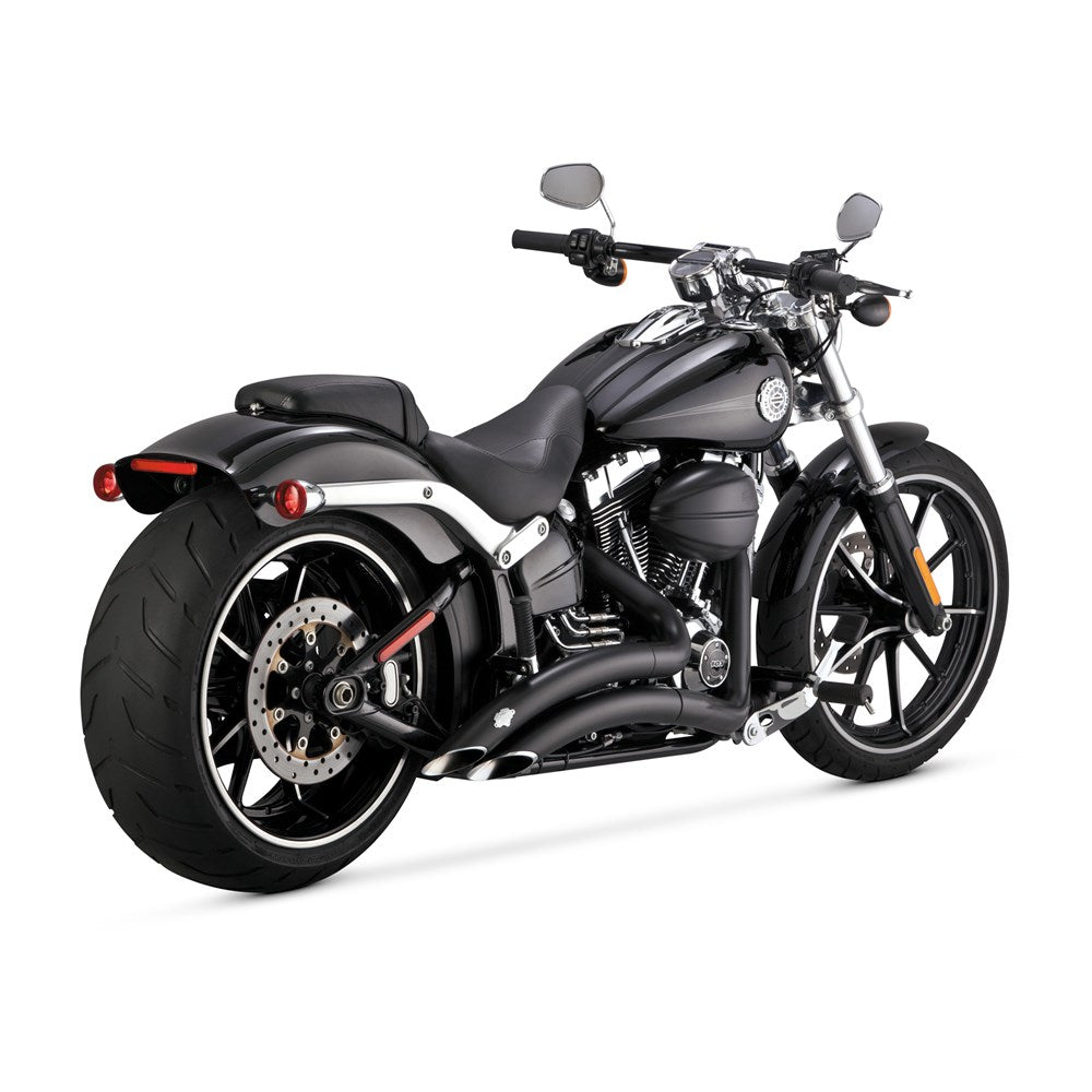 V&H BIG RADIUS 2-2 PCX BLACK SOFTAIL BREAKOUT STD/CVO 13-17 (WAS V46065)