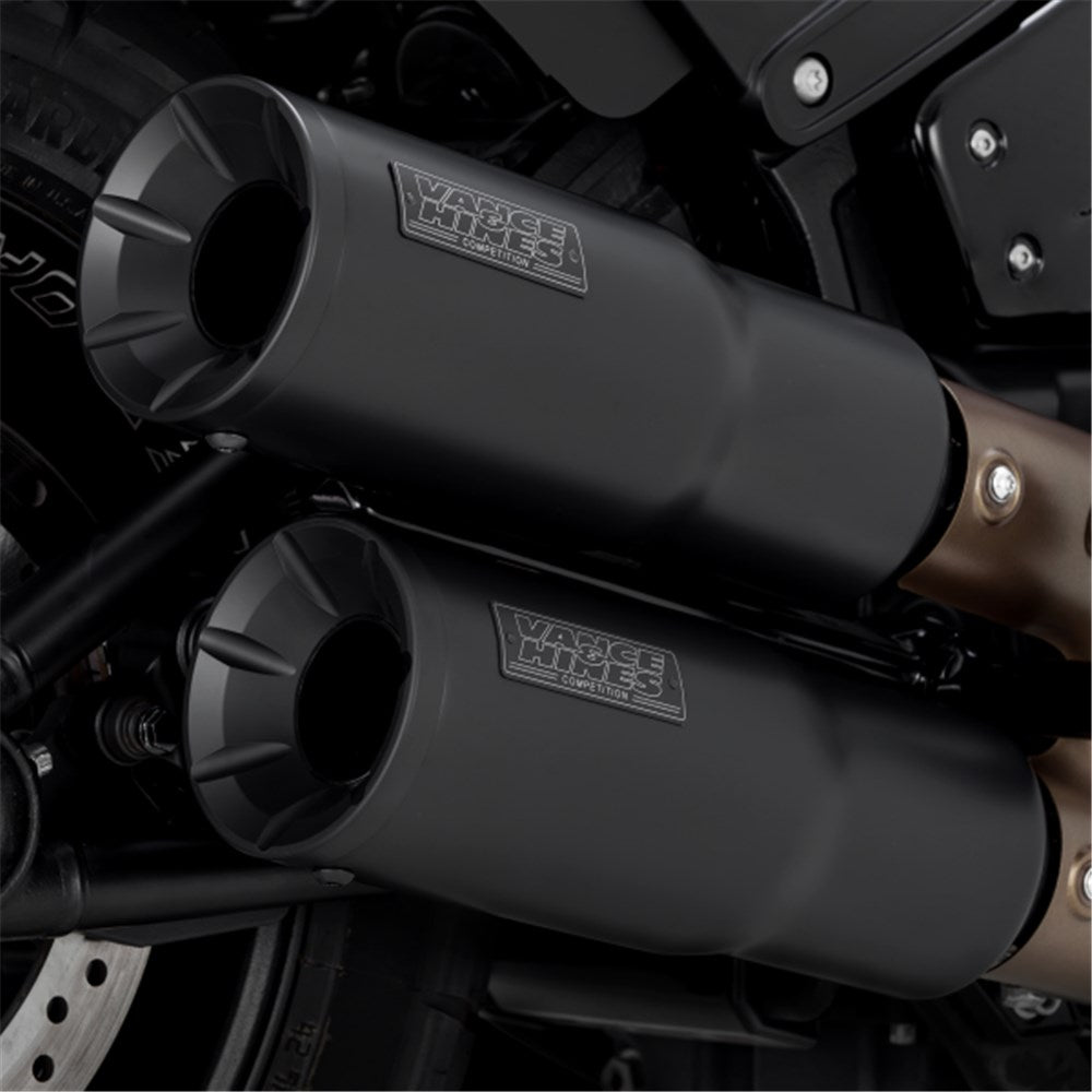 V&H HI-OUTPUT SLIP-ONS BLACK SOFTAIL 18-22 FATBOB