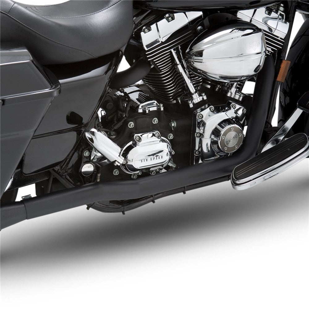 V&H DRESSER DUALS PCX BLACK TOURING 17-24 (WAS V47651)