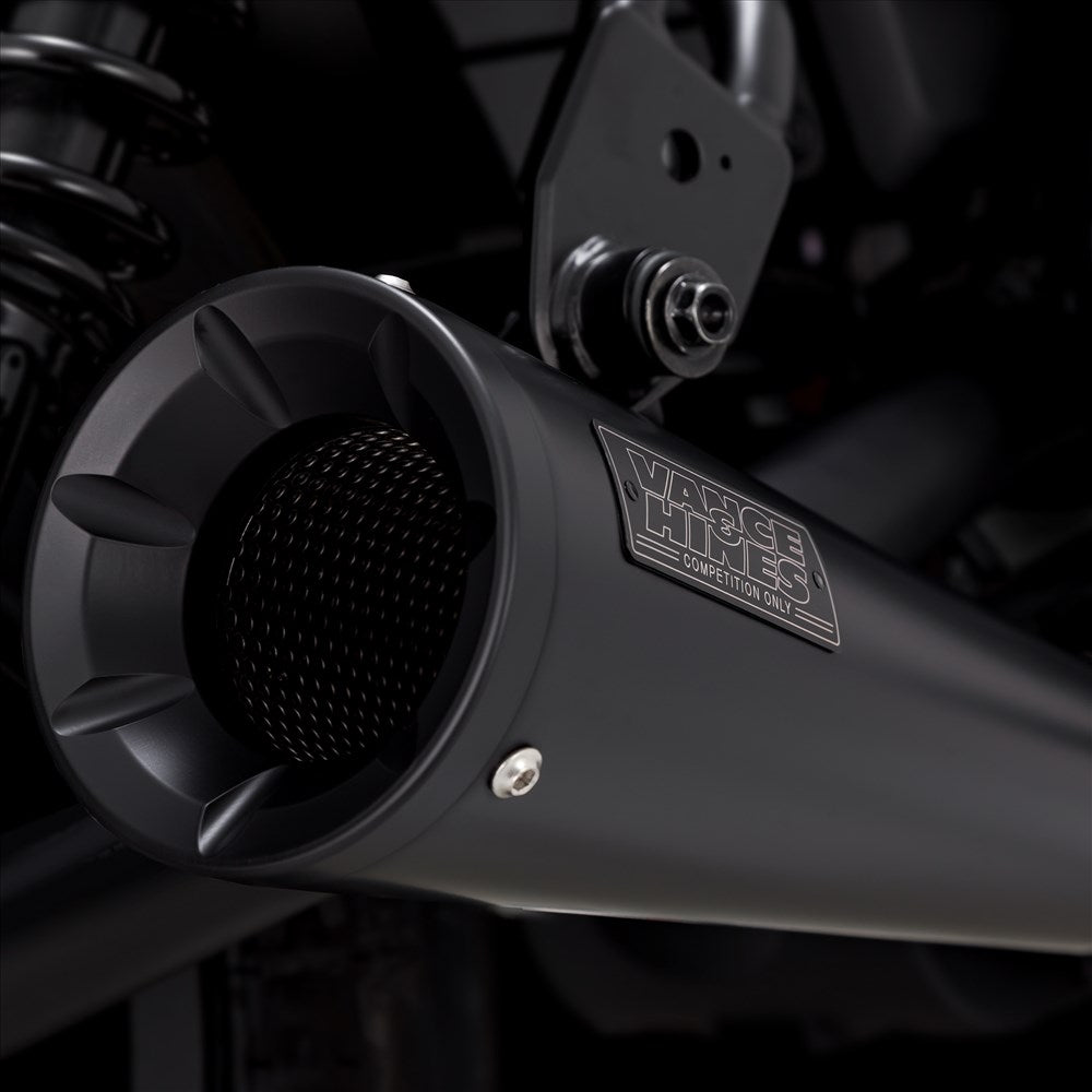 V&H UPSWEEP SLIP-ON BLACK HONDA CMX500 REBEL 17-22