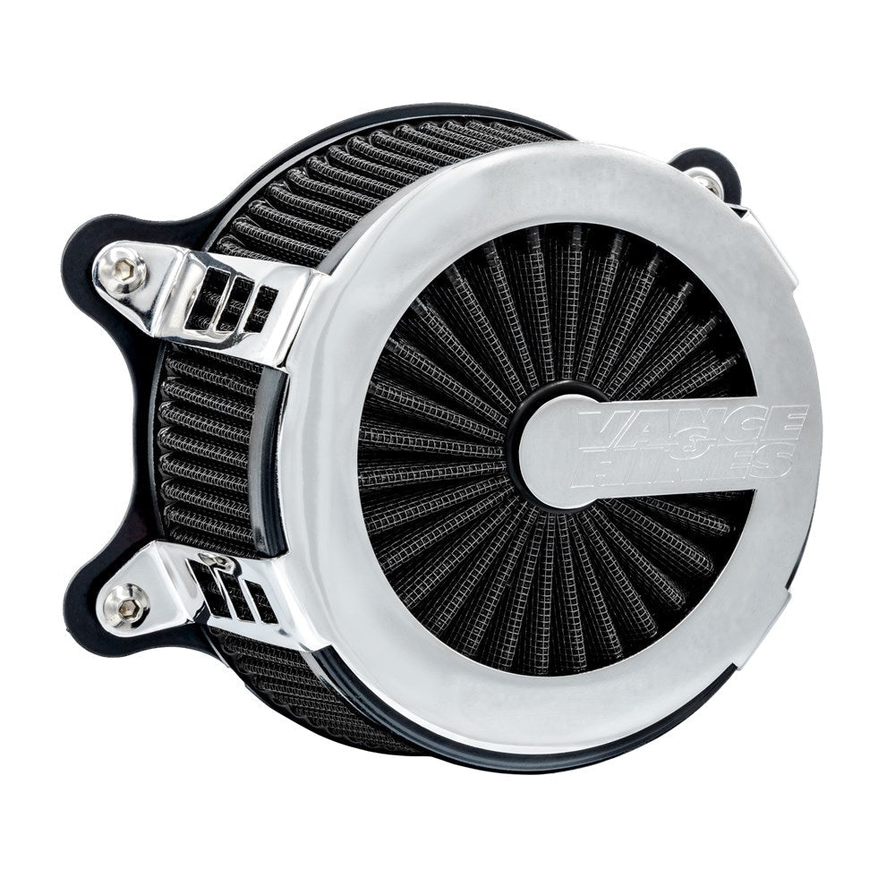 V&H VO2 CAGE FIGHTER AIR INTAKE CHROME SOFTAIL18-22 TOURING 17-22