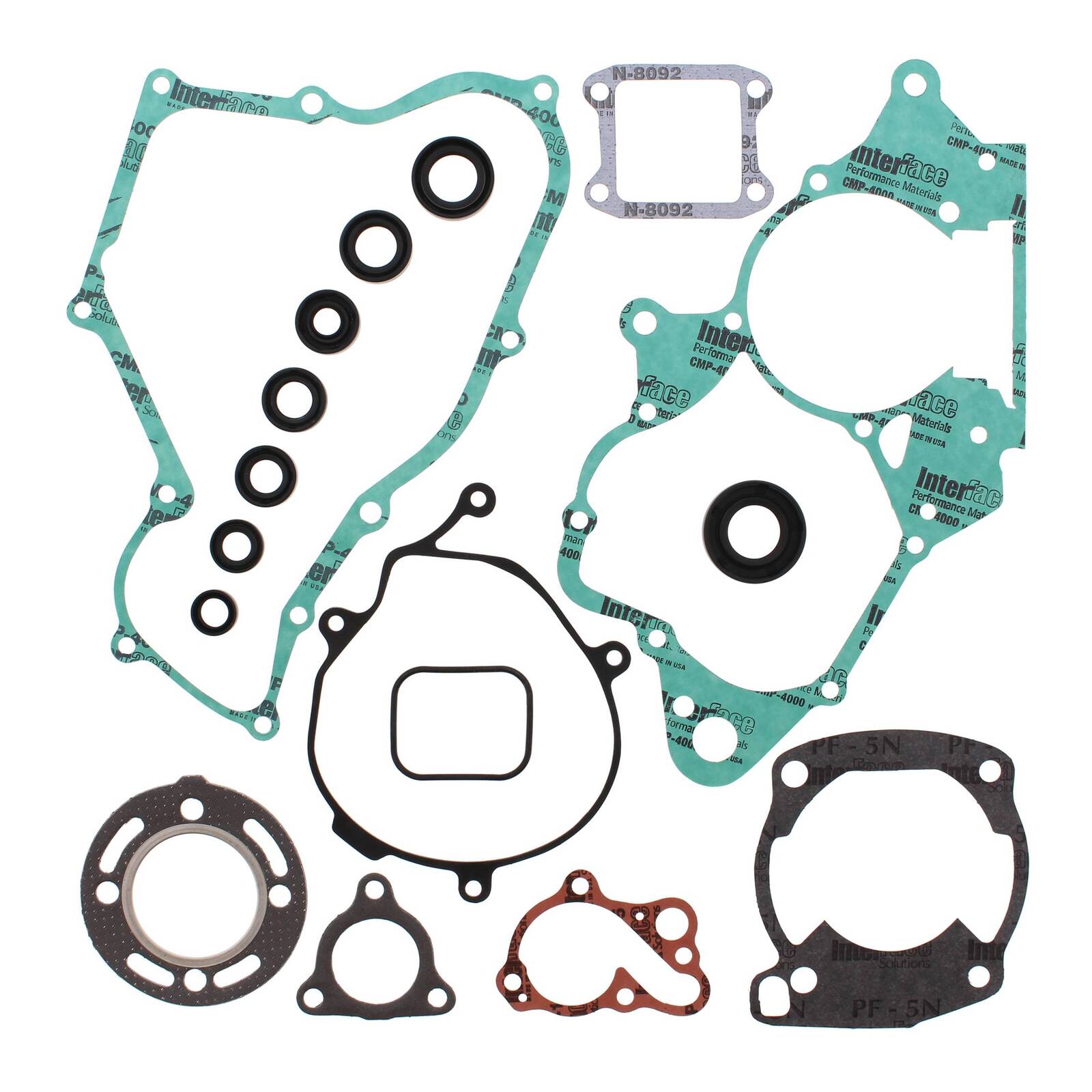 Vertex Complete Gasket Set with Oil Seals