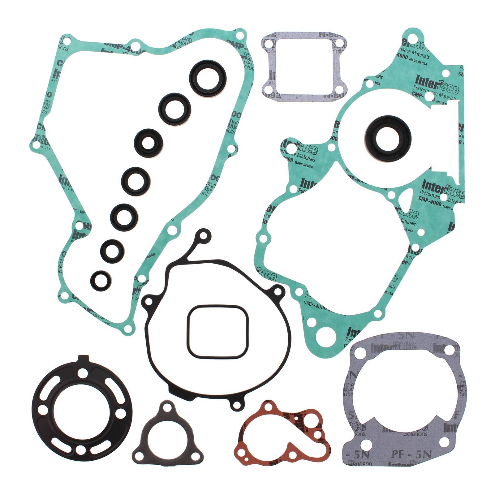 Vertex Complete Gasket Set with Oil Seals