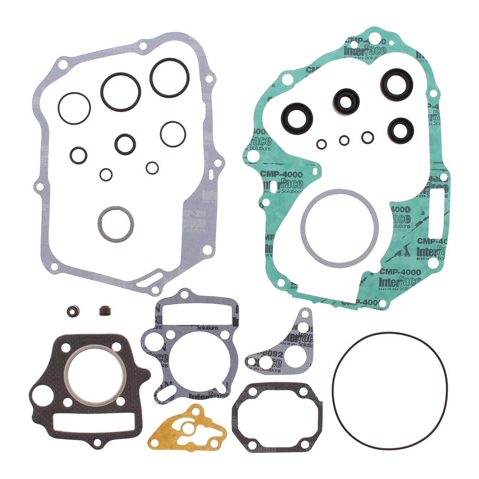 Vertex Complete Gasket Set With Oil Seals Honda