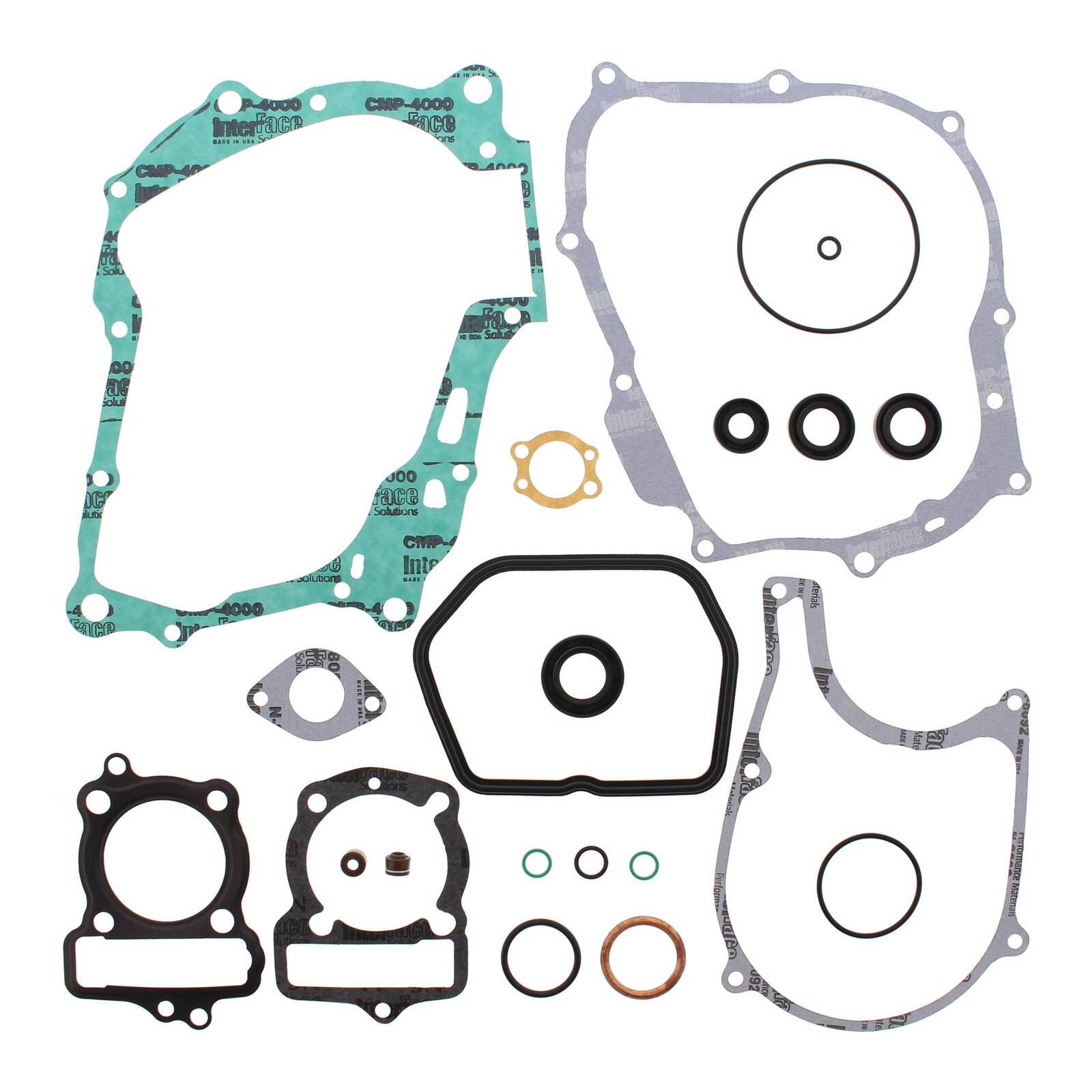 Vertex Complete Gasket Set With Oil Seals Honda