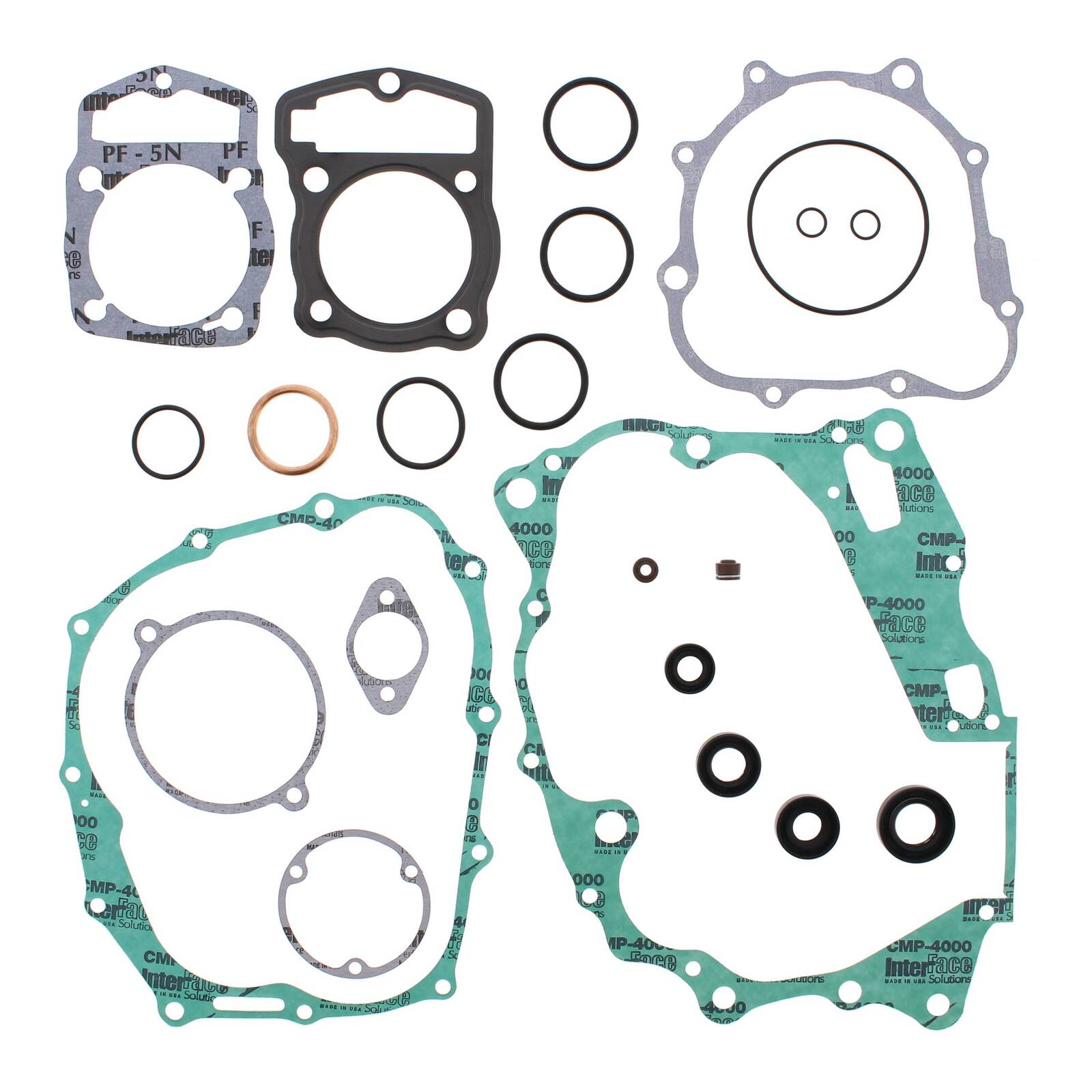 Vertex Complete Gasket Set with Oil Seals