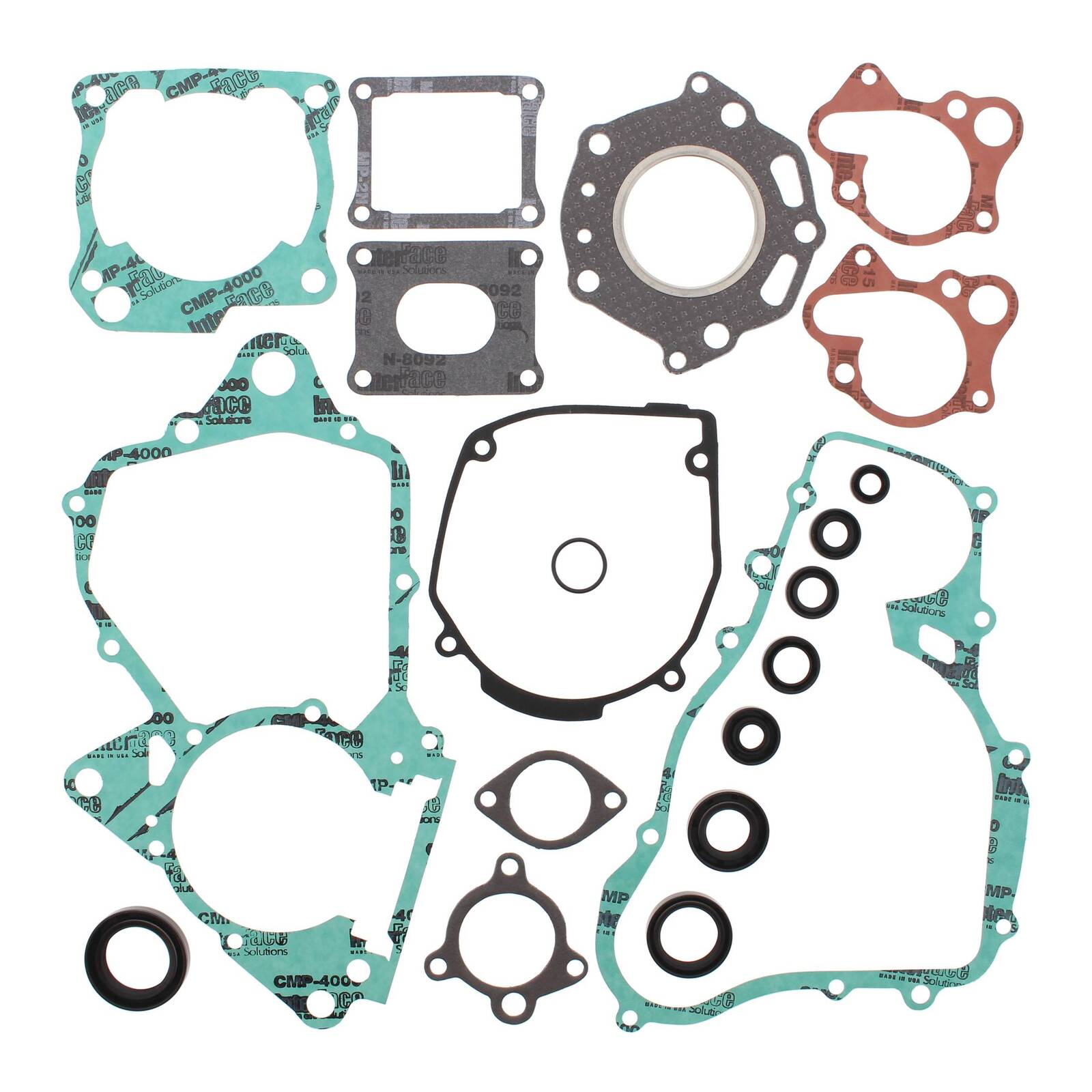 Vertex Complete Gasket Set with Oil Seals