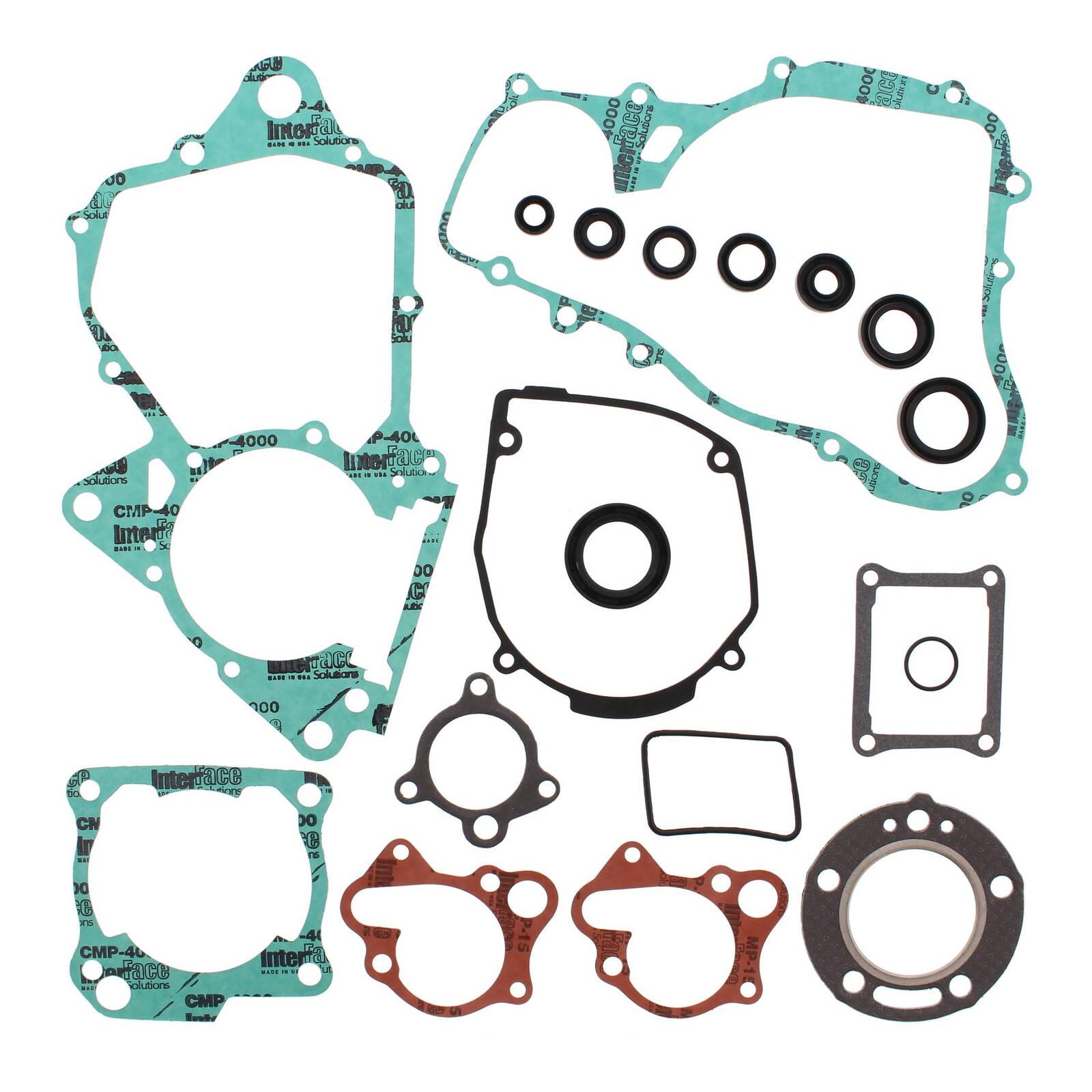 Vertex Complete Gasket Set with Oil Seals