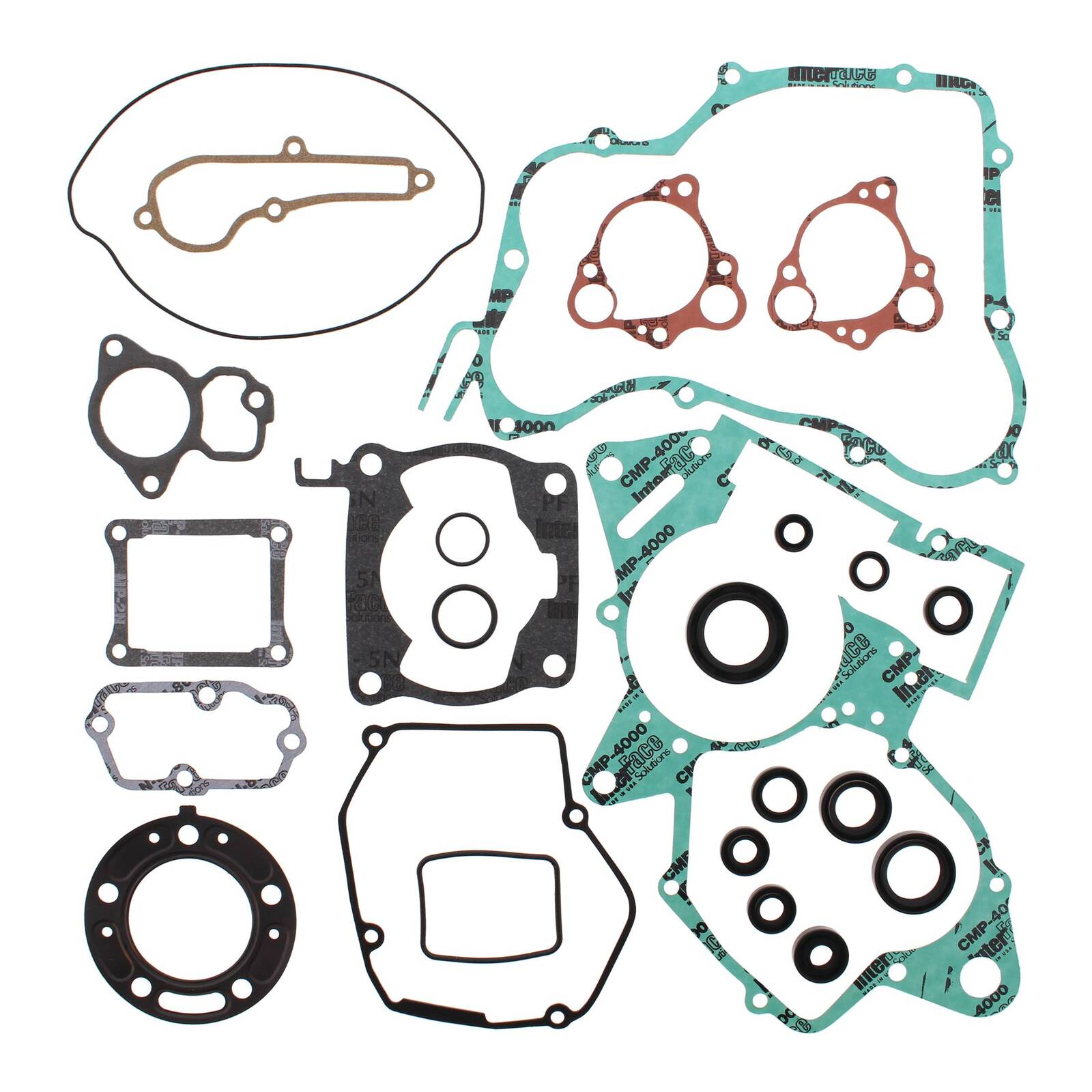 Vertex Complete Gasket Set with Oil Seals