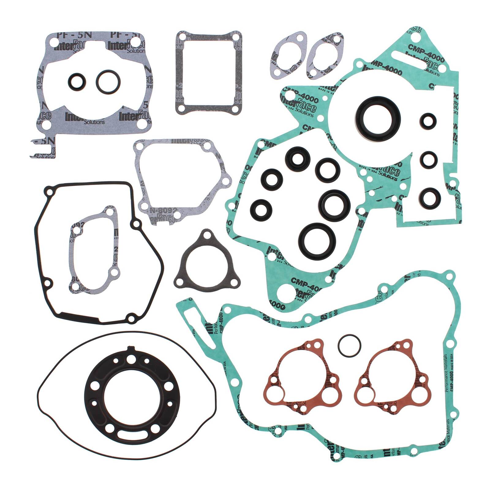 Vertex Complete Gasket Set with Oil Seals