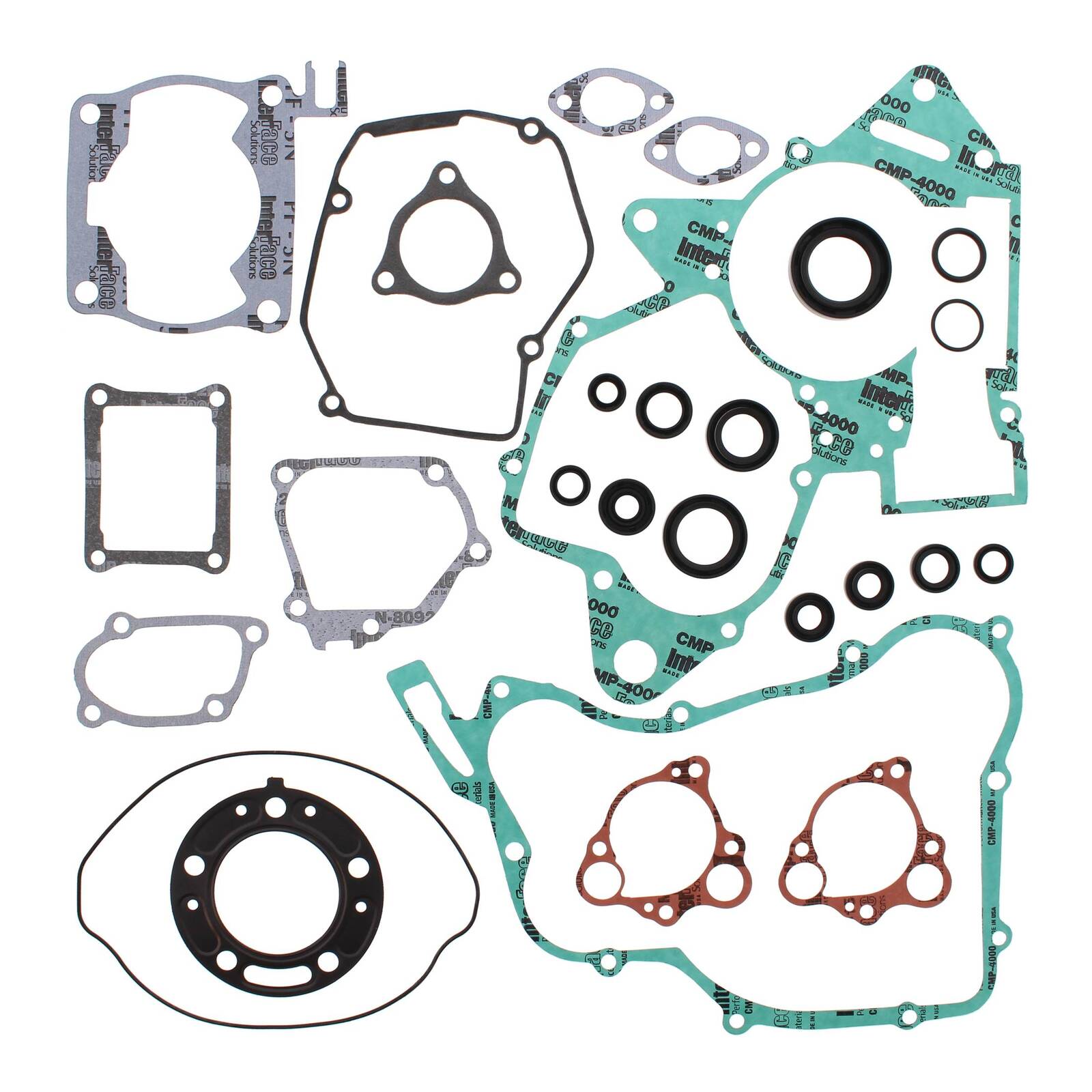 Vertex Complete Gasket Set with Oil Seals