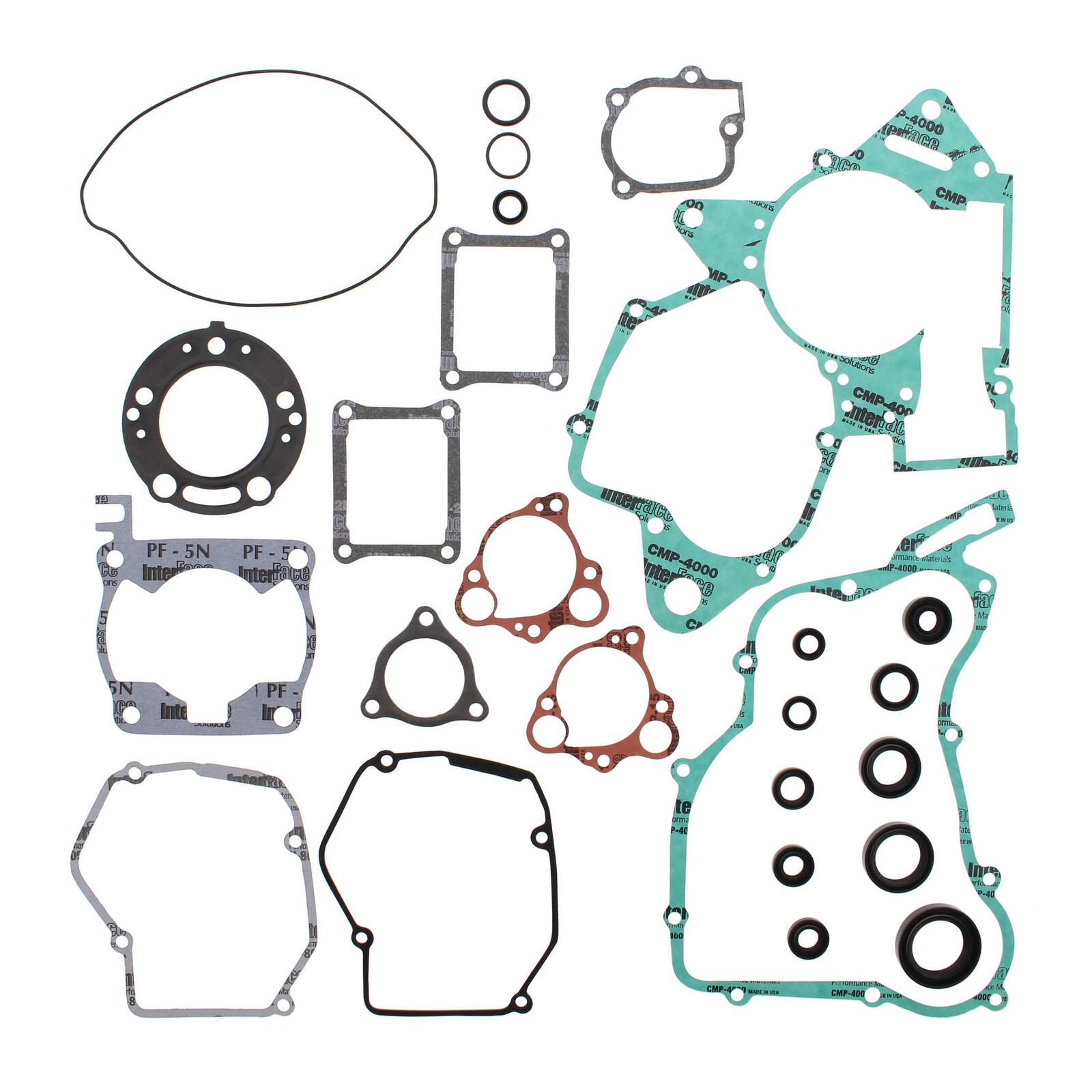 Vertex Complete Gasket Set with Oil Seals