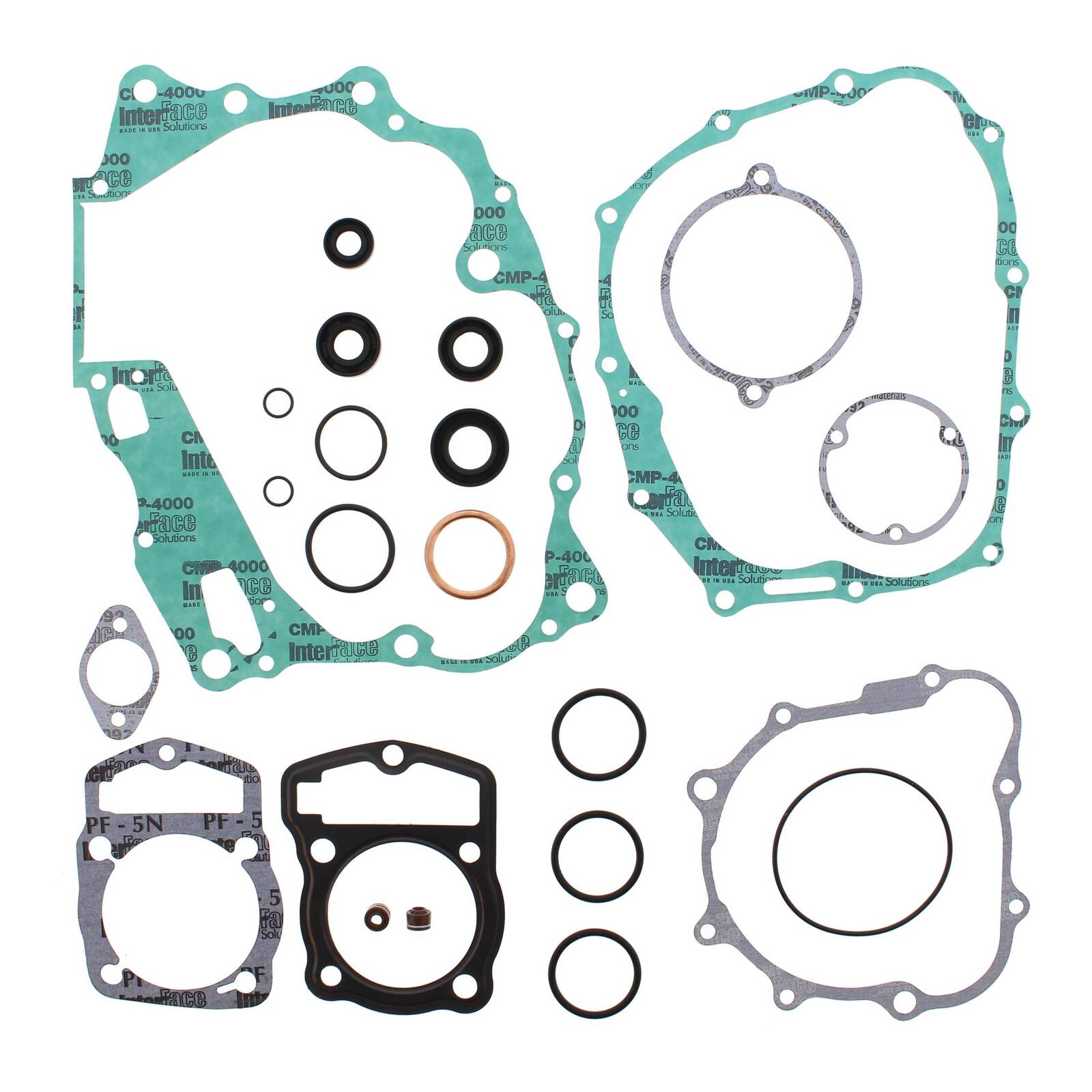 Vertex Complete Gasket Set with Oil Seals