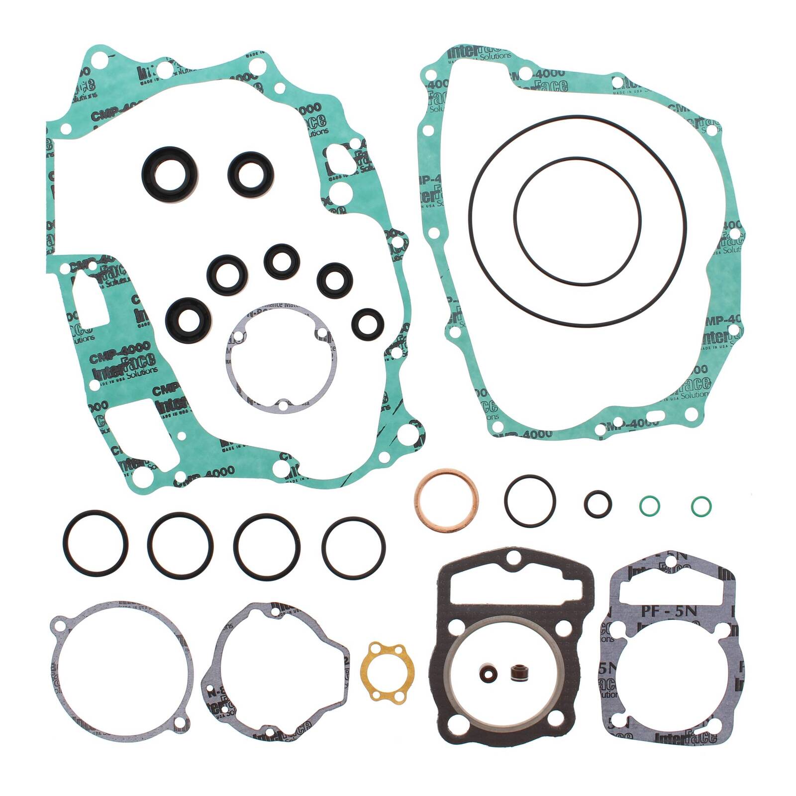 Vertex Complete Gasket Set with Oil Seals