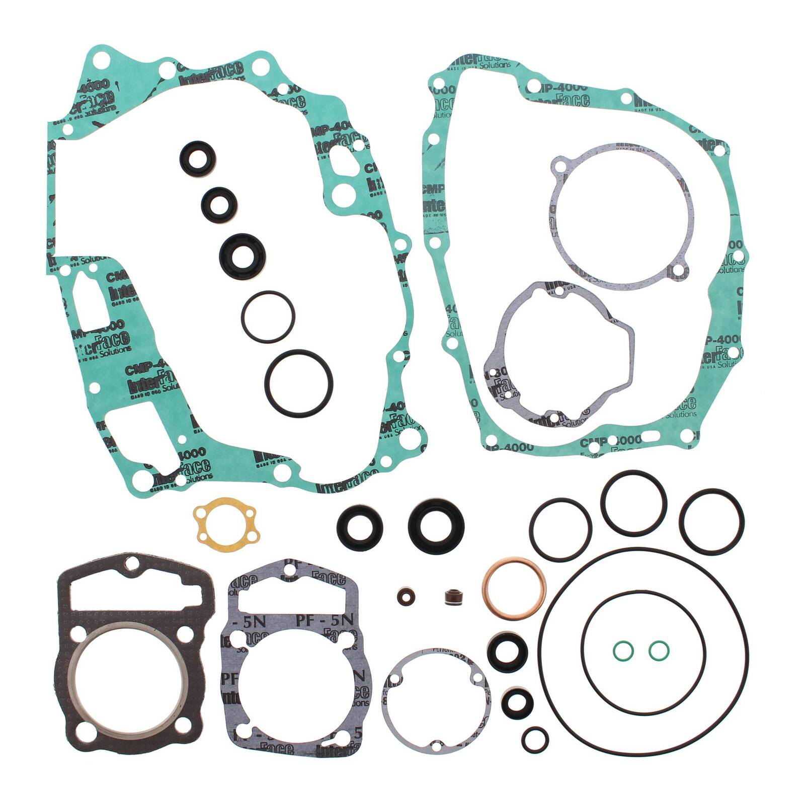 Vertex Complete Gasket Set with Oil Seals