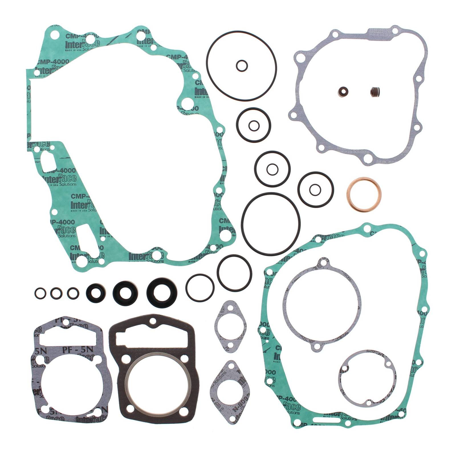 Vertex Complete Gasket Set with Oil Seals