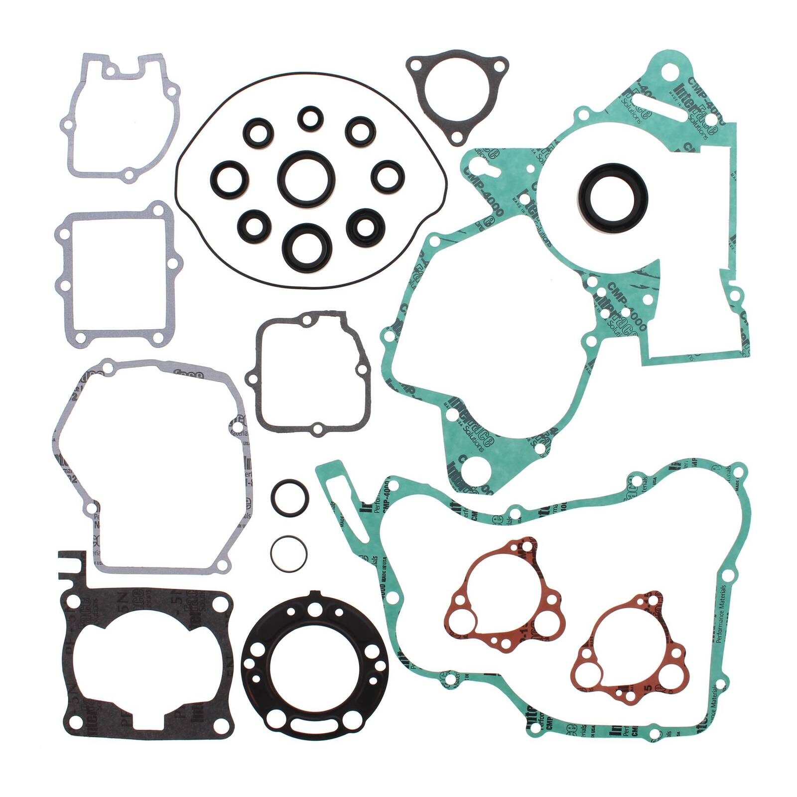 Vertex Complete Gasket Set with Oil Seals