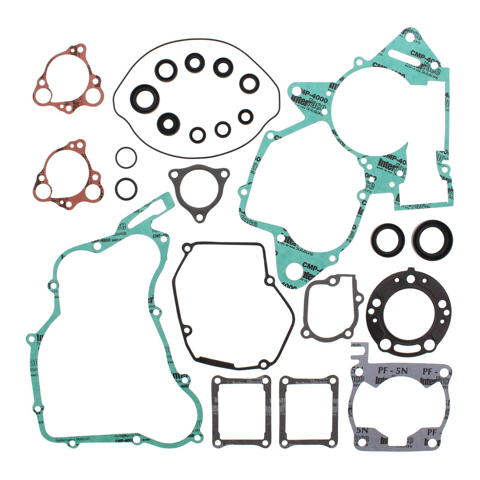 Vertex Complete Gasket Set with Oil Seals