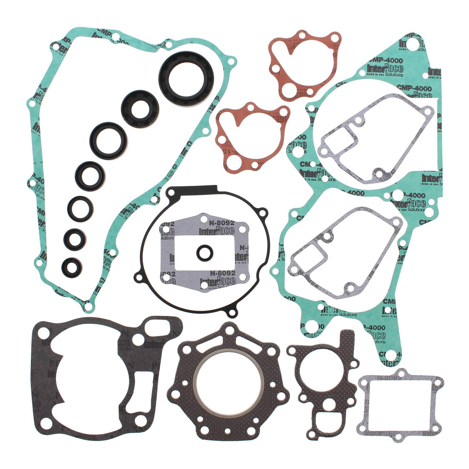 Vertex Complete Gasket Set with Oil Seals