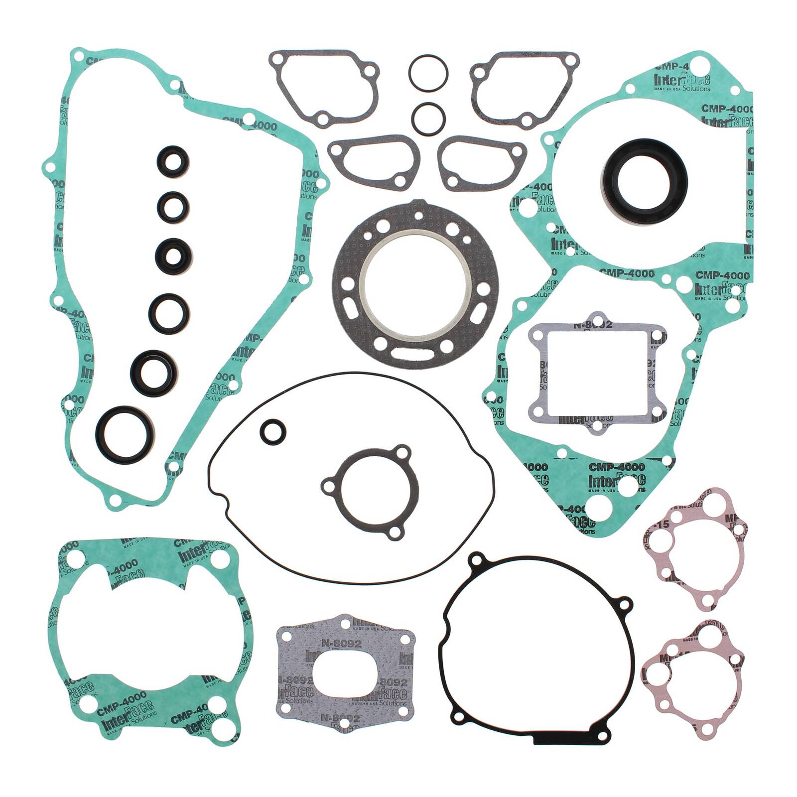 Vertex Complete Gasket Set with Oil Seals