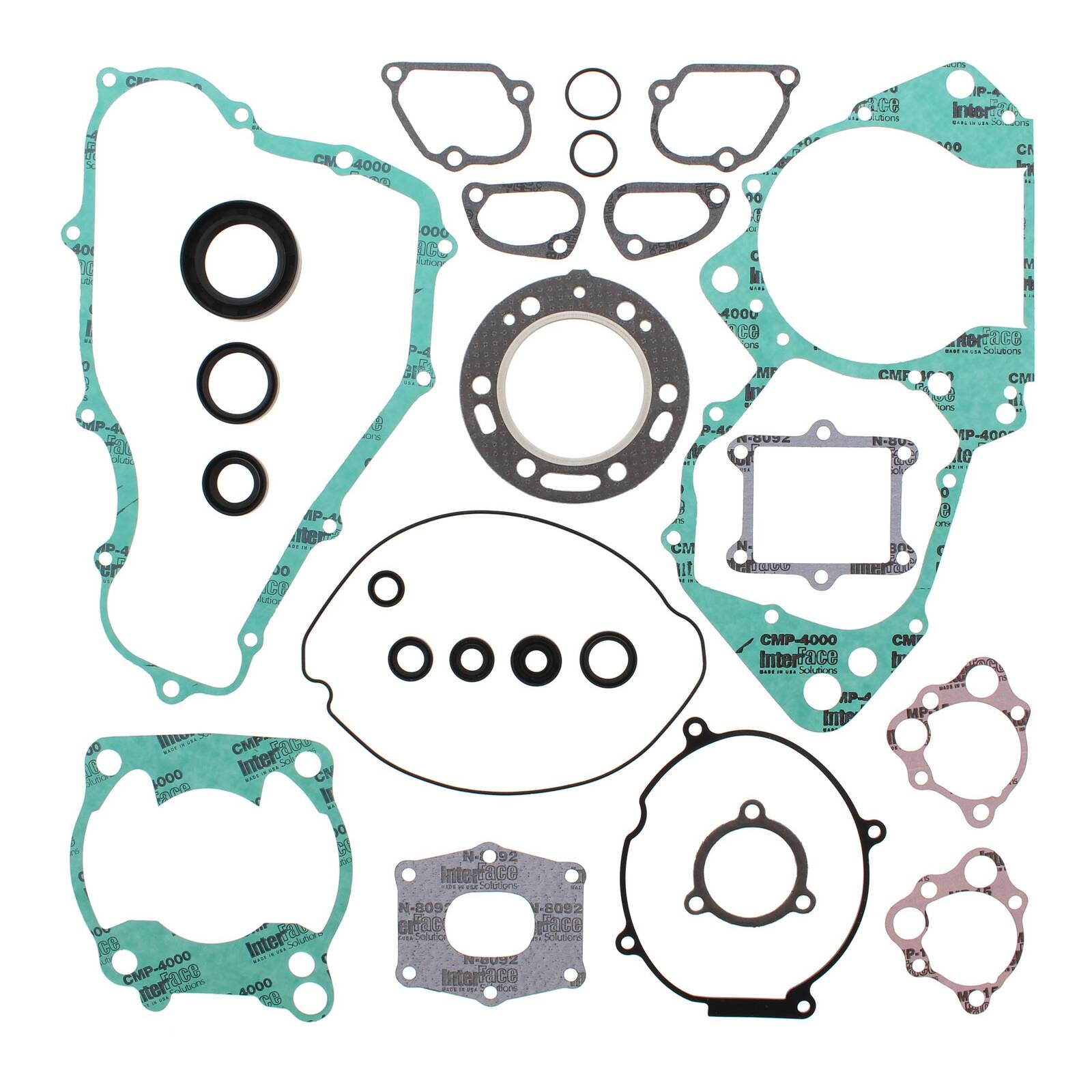 Vertex Complete Gasket Set With Oil Seals Honda