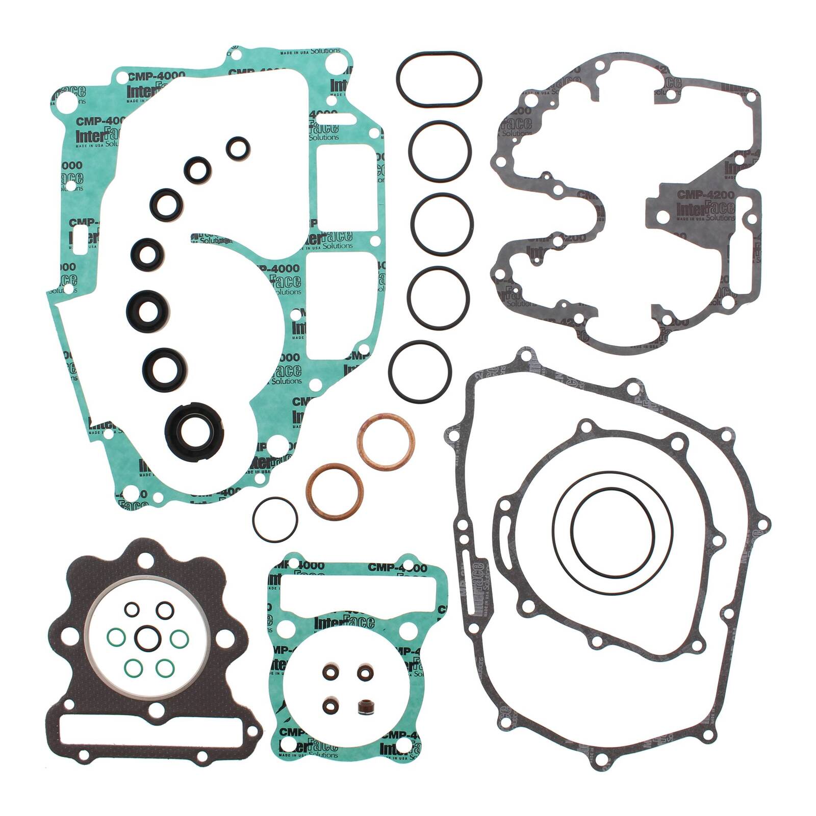 Vertex Complete Gasket Set with Oil Seals