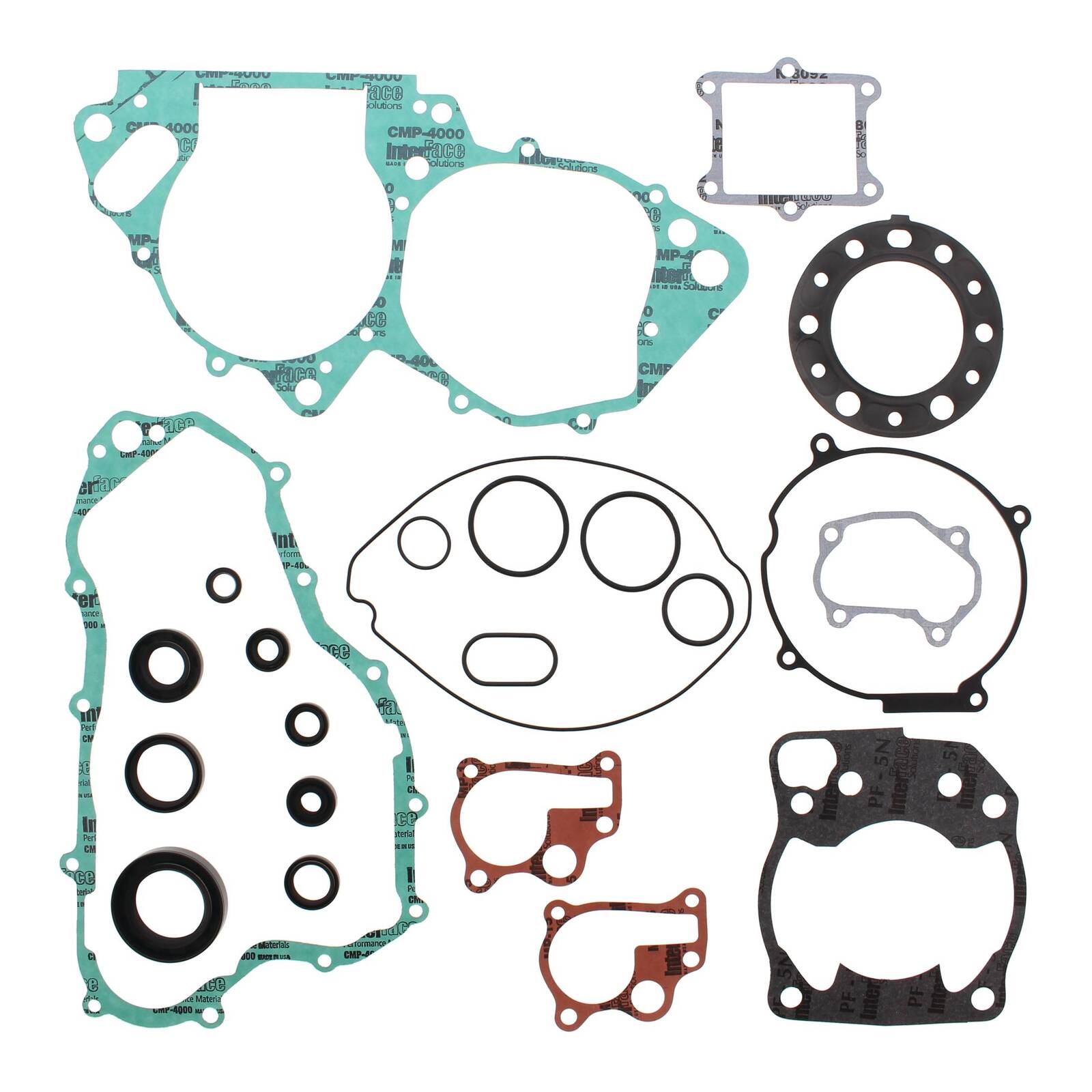 Vertex Complete Gasket Set with Oil Seals