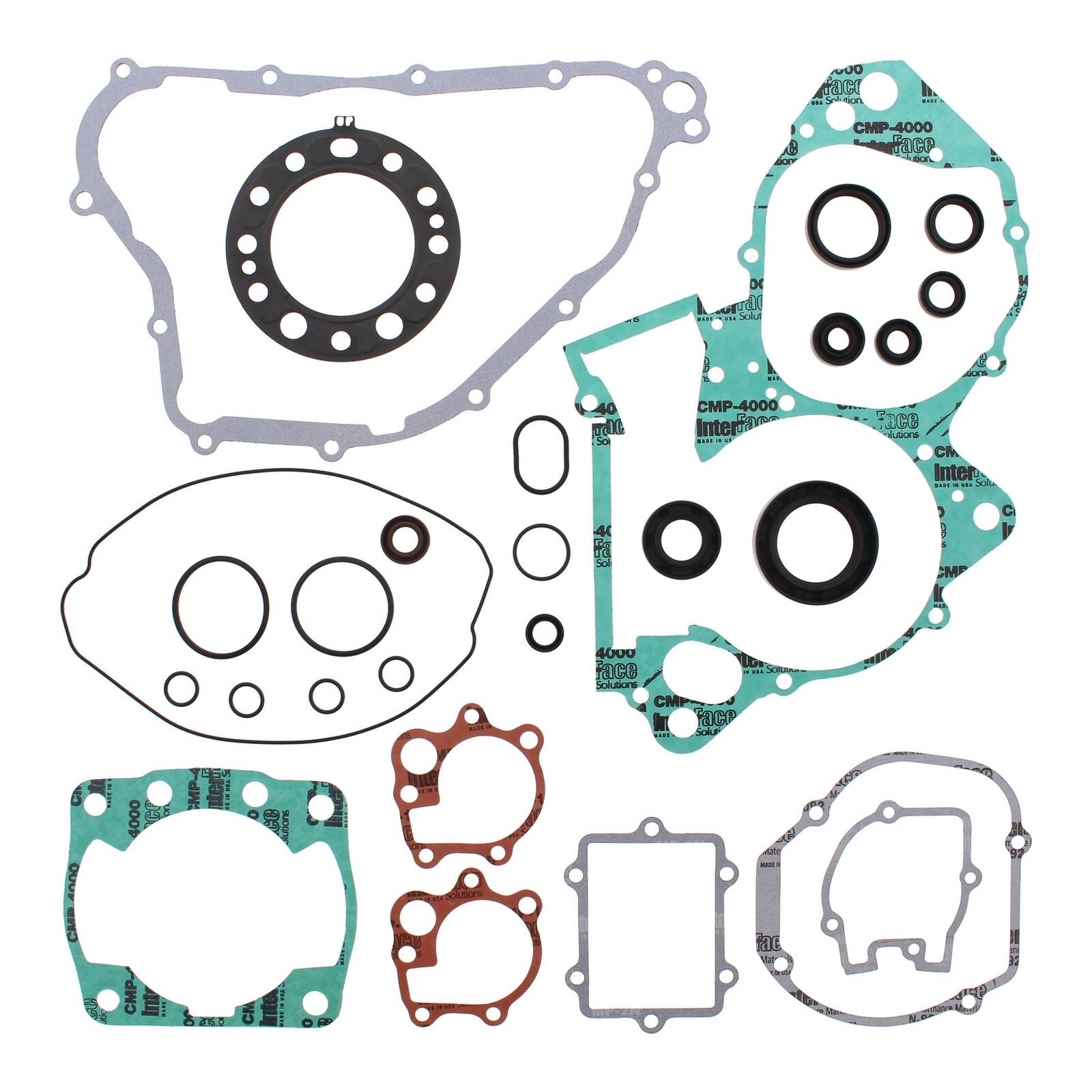 Vertex Complete Gasket Set with Oil Seals
