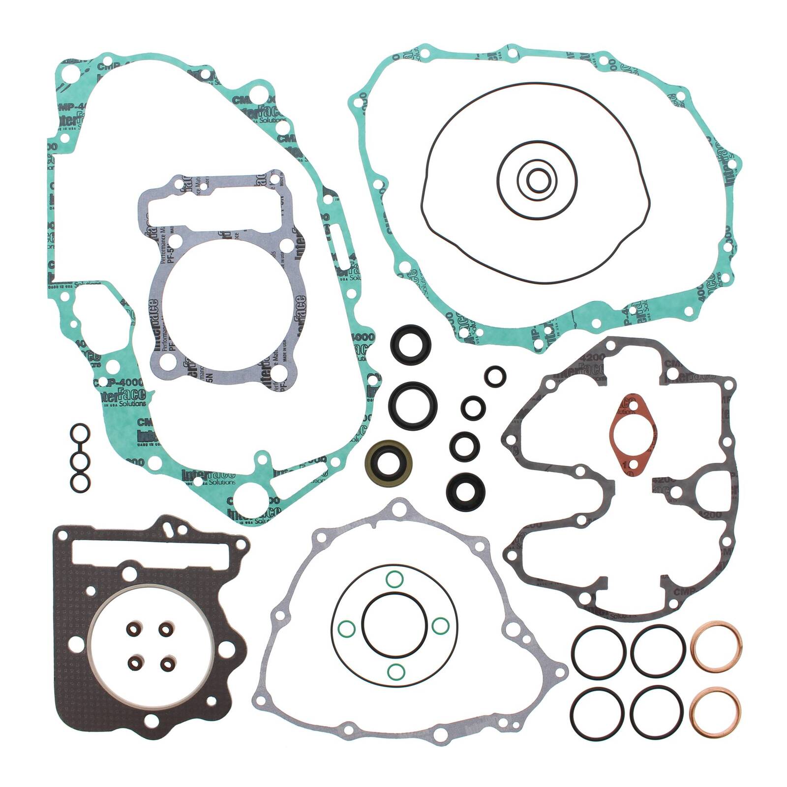 Vertex Complete Gasket Set with Oil Seals