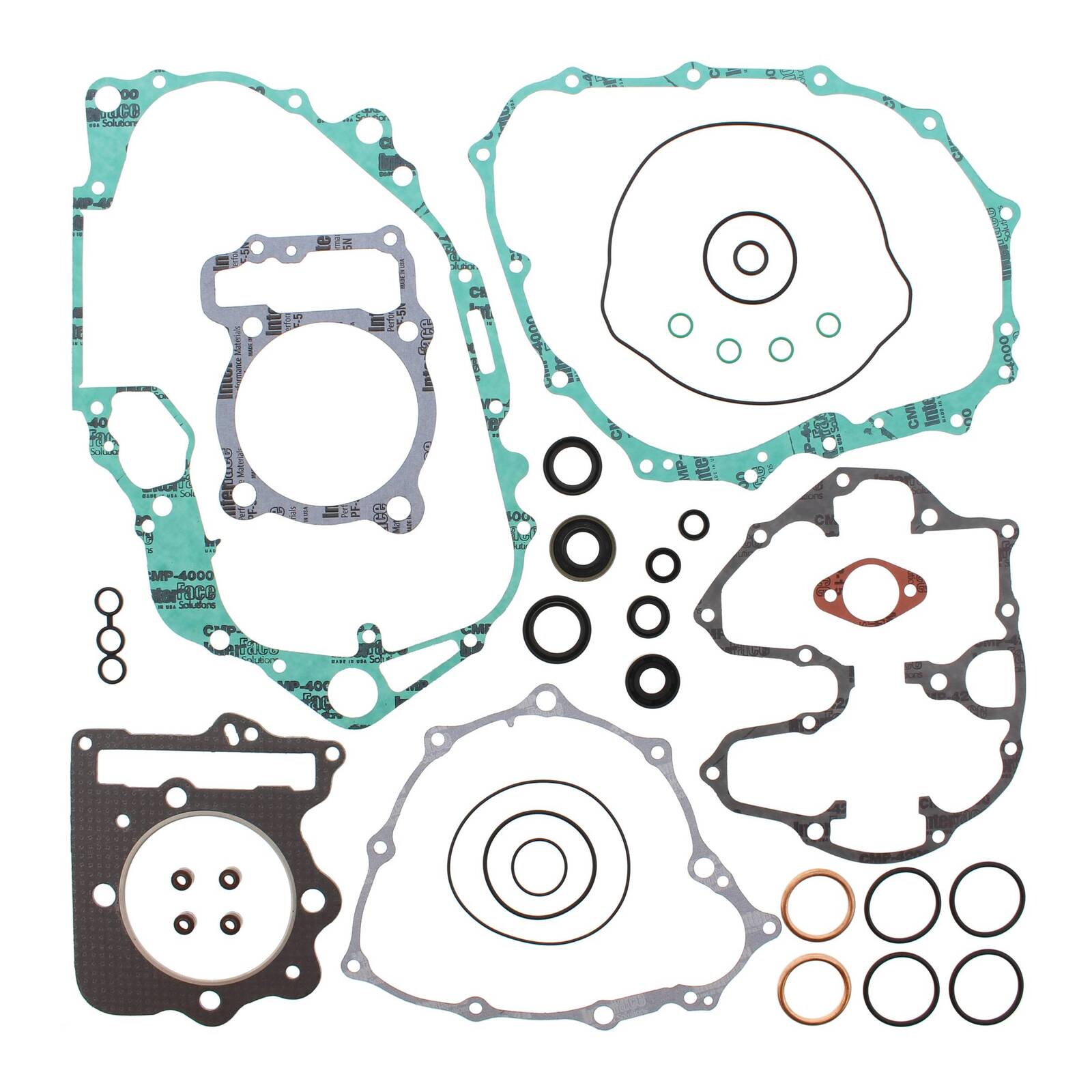 Vertex Complete Gasket Set with Oil Seals